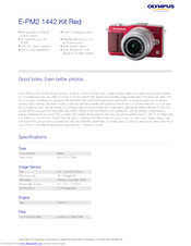 Olympus E-PM2 1442 Specifications