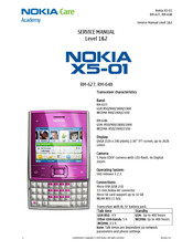 Nokia RM-627 Service Manual