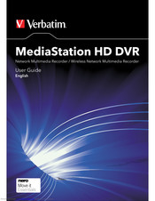 Verbatim MediaStation HD DVR User Manual