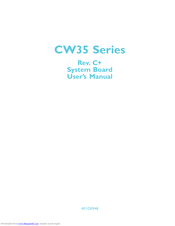 Fujitsu CW35-I User Manual