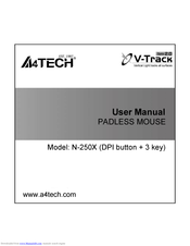 A4 Tech. N-250X User Manual