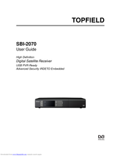 Topfield SBI-2070 User Manual
