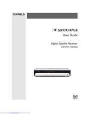 Topfield TF 5000 CI Plus User Manual