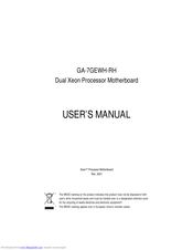 Gigabyte GA-7GEWH-RH User Manual