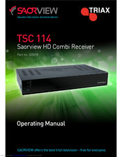 Triax TSC 114 Operating Manual