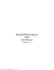 Wayteq X620 User Manual