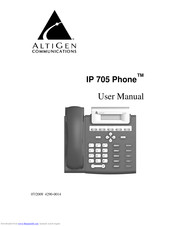 Altigen IP 705 User Manual