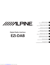 Alpine EZi-DAB Owner's Manual