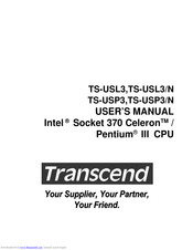 Transcend TS-USL3 User Manual