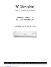 Dimplex GD18I Owner's Manual