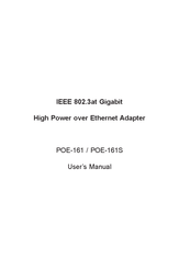 Planet POE-161 User Manual