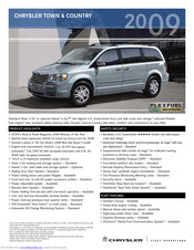 Chrysler TOWN & COUNTRY 2009 Specification