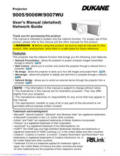 Dukane 9005 User Manual