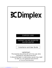 Dimplex IL095 Installation And User Manual