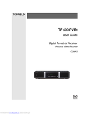 Topfield TF 400 PVRt User Manual