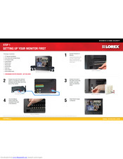 Lorex SG15F6584 Quick Start Manual