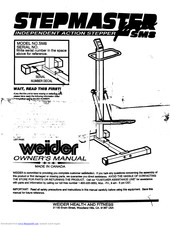 Weider Stepmaster Pro Sm8 Manual