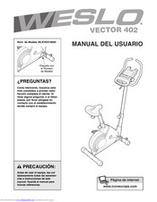 Weslo WLEVEX19920 Manual Del Usuario