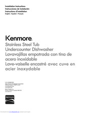 Kenmore 66515693K211 Installation Instructions Manual