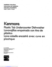 Kenmore 66515114K212 Installation Instructions Manual