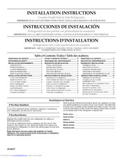 Jenn-Air KSCS25MTMS00 Installation Instructions Manual