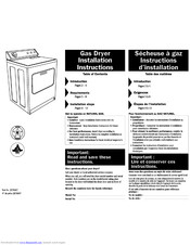 Inglis IJ80001 Installation Instructions Manual