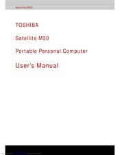 Toshiba Rackmount Keyboard DraweraSatellite M30 User Manual