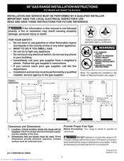 Bosch HGS3053UC-01 Installation Instructions Manual