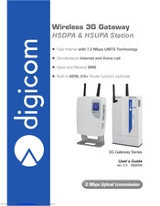 Digicom 3G Gateway HSDPA 7.2M User Manual