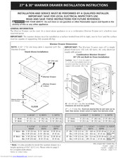 Frigidaire 79049183800 Installation Instructions Manual