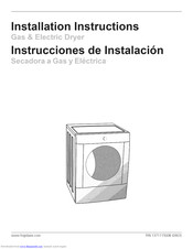 Frigidaire GLEQ2170KS0 Installation Instructions Manual