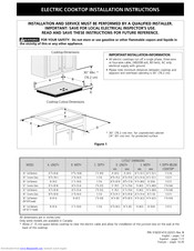 Frigidaire FEC36C4AC1 Installation Instructions Manual