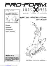 Pro-Form Crossxover User Manual