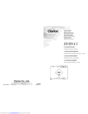 Clarion DVH943 Owner's Manual