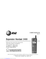 AT&T 2400 User Manual