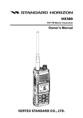 Standard Horizon HX380 Owner's Manual