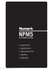 Numark NPM5 Quick Start Manual