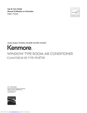 Kenmore 253.35008 Use & Care Manual