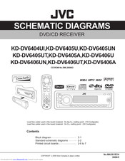 JVC KD-DV6406U Schematic Diagram