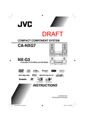 JVC CA-NXG3 Instructions Manual