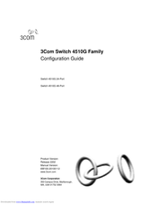 3Com 4510G Configuration Manual