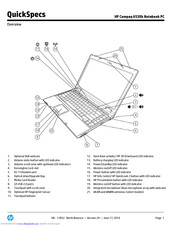HP 6530b - Compaq Business Notebook Quickspecs