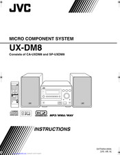 JVC UX-DM8 Instructions Manual
