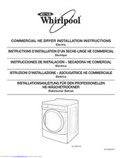 Whirlpool 3LCED9100WQ0 Installation Instructions Manual