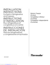 Thermador T36IT71NNP/03 Installation Instructions Manual