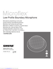 Shure Microflex MX395 User Manual