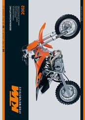 KTM 50 SX PRO SENIOR LC 2002 Owner's Handbook Manual
