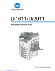 Konica Minolta Di1611 Advanced Information
