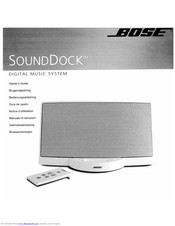 Bose Cound Dock Owner's Manual