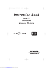 Hoover Nextra HNF6137 Instruction Book